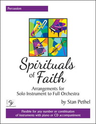 cover Spirituals of Faith Percussion cover